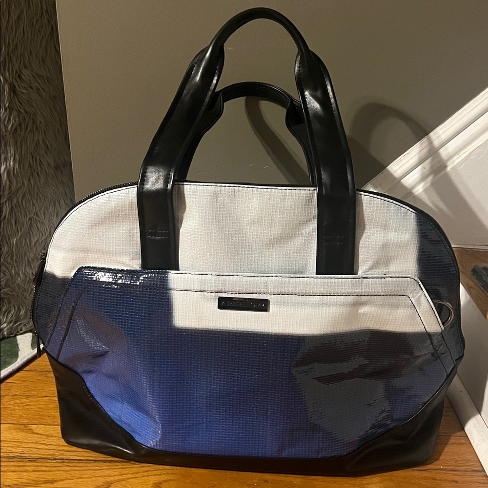 RAREFORM Maya CrossBody GYM TOTE DUFFLE Blue billboard recycled personal Bag